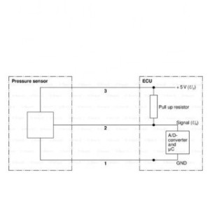 Capteur pression carburant, 0281002948